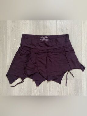 Maha Devi Aubergine Festival skirt